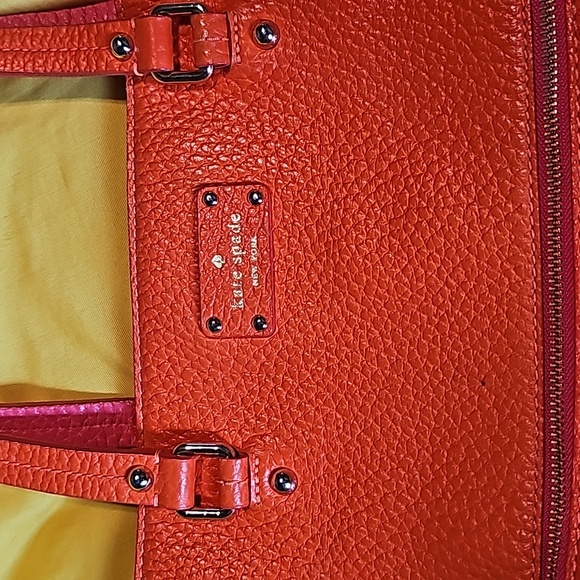 Kate Spade orange and pink, shoulder bag - Picture 1 of 15